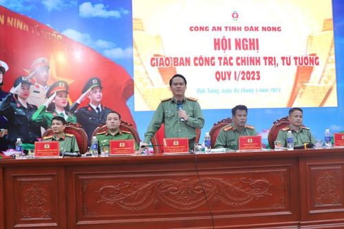 Công an Đắk Nông tiếp tục đổi mới và nâng cao hiệu quả công tác giáo dục chính trị tư tưởng