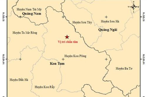 Kon Tum tiếp tục có động đất