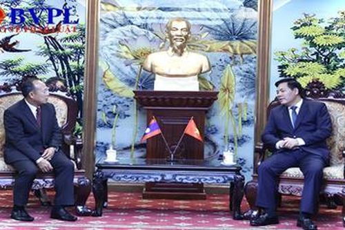 Lãnh đạo VKSND tối cao tiếp Đoàn đại biểu VKSND tối cao Lào
