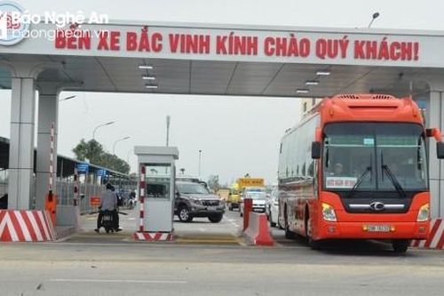 Phương án tổ chức các tuyến vận tải hành khách sau khi chấm dứt hoạt động Bến xe khách chợ Vinh