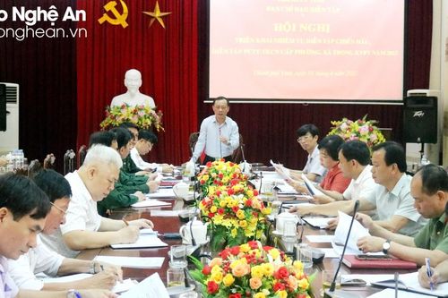 TP. Vinh triển khai nhiệm vụ diễn tập chiến đấu, phòng, chống thiên tai, tìm kiếm cứu nạn năm 2023