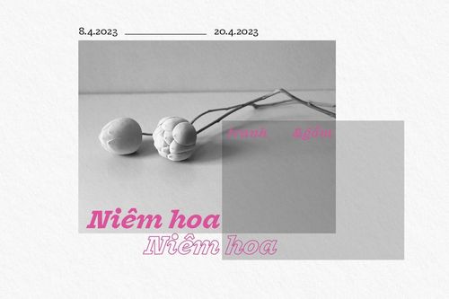 Triển lãm 'Niêm hoa' của nhóm G39: Khi vẽ một bông hoa cũng là thiền