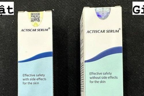 Actiscar cảnh báo hàng giả và cách phân biệt sản phẩm chính hãng
