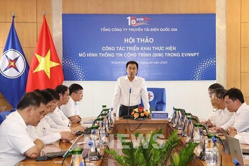 Ứng dụng BIM trong Tổng công ty Truyền tải điện Quốc gia