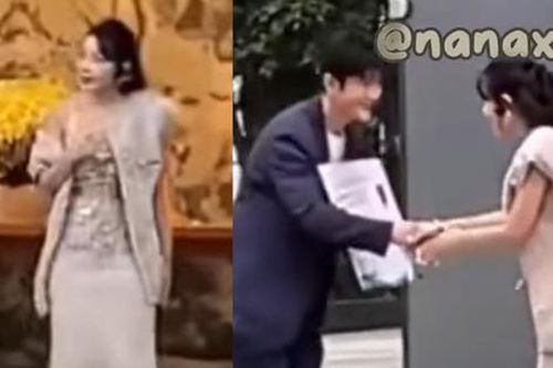 Khoảnh khắc Huỳnh Hiểu Minh đón Chi Pu đến quay show ở Trung Quốc