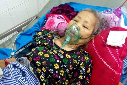 Bà Triệu Thị Hòa, 80 tuổi cần sự giúp đỡ của cộng đồng