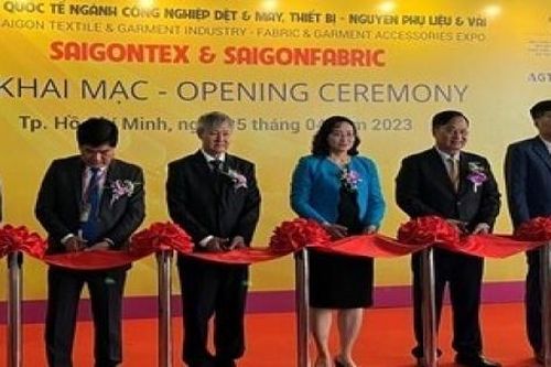 Triển lãm chuyên ngành dệt, may lớn nhất từ trước đến nay