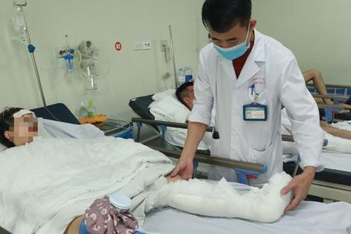 Cập nhật tình hình sức khỏe nạn nhân vụ tai nạn liên hoàn ở Hà Nội