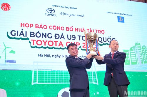 Khởi động Giải bóng đá U9 toàn quốc Toyota Cup 2023