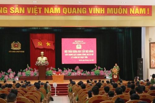 Xây dựng lực lượng Công an cấp cơ sở đáp ứng yêu cầu, nhiệm vụ