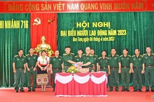 Chi nhánh 716 bảo đảm thu nhập bình quân cho người lao động hơn 9 triệu đồng/tháng