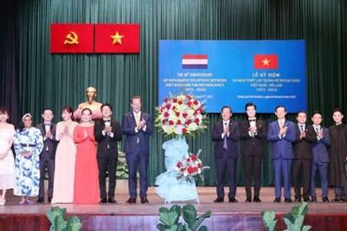 Kỷ niệm 50 năm thiết lập quan hệ ngoại giao Việt Nam - Hà Lan