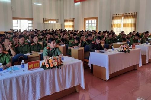 Tập huấn nghiệp vụ công tác Cảnh sát khu vực năm 2023