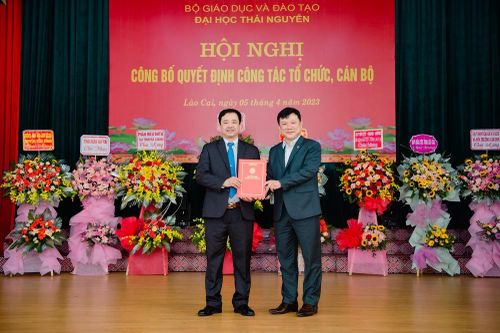 Phân hiệu Đại học Thái Nguyên tại Lào Cai có tân Giám đốc