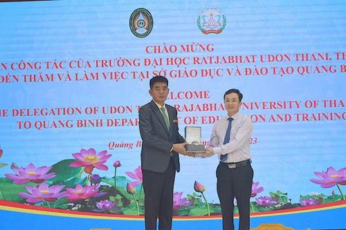 Quảng Bình hướng tới hợp tác đào tạo với Thái Lan