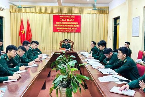 Trung tâm Huấn luyện BĐBP: Tiên phong xung kích, sáng tạo thực hiện nhiệm vụ và gương mẫu chấp hành kỷ luật, pháp luật