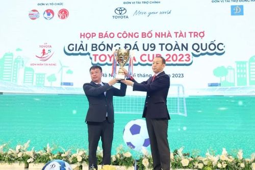 Báo Thiếu niên Tiền phong và Nhi đồng tổ chức ra mắt Giải Bóng đá U9 toàn quốc - Toyota Cup