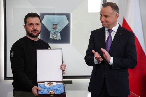 Tổng thống Ukraine đề nghị Ba Lan giúp hình thành 'liên minh chiến đấu cơ' cung cấp cho Kiev
