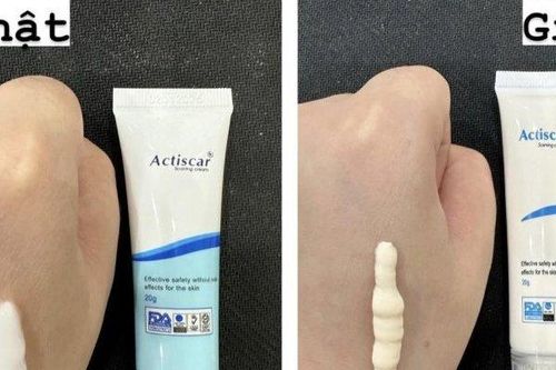 Sản phẩm giúp mờ sẹo Actiscar: Phân biệt thật - giả
