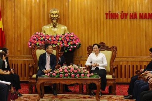 Tân Tổng Giám đốc Honda Việt Nam làm việc với lãnh đạo tỉnh Hà Nam