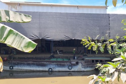 Khổ vì bụi từ nhà máy xay xát lúa