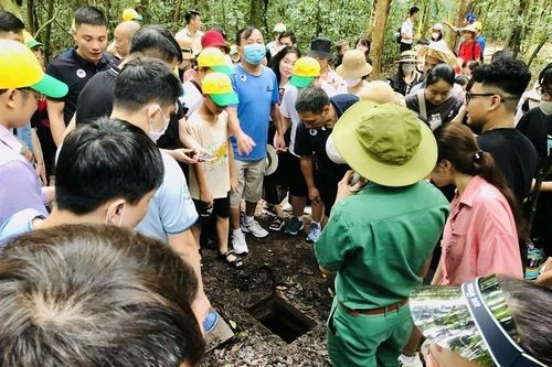 Tour khám phá, tìm hiểu địa đạo Củ Chi hút sự chú ý của du khách nước ngoài