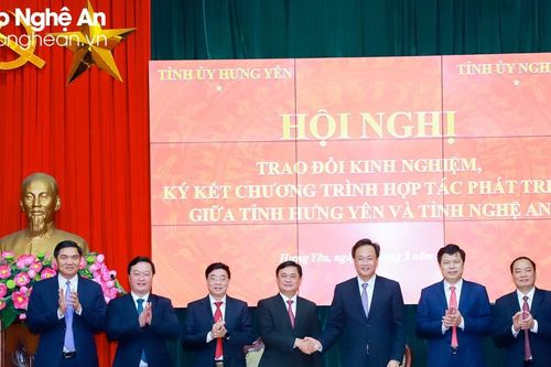 Nghệ An - Hưng Yên: Mạch nguồn quá khứ, kết nối tương lai