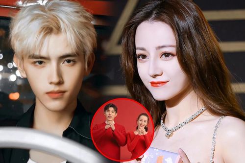 Địch Lệ Nhiệt Ba chung hình với Trần Phi Vũ: Nhìn lạ lắm, đứng cạnh đàng trai mà ngỡ dì - cháu