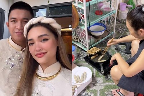 Về quê nhưng ở khách sạn, để mẹ chồng tự vào bếp, mối quan hệ 'mẹ chồng nàng dâu' của Linda có tốt đẹp?