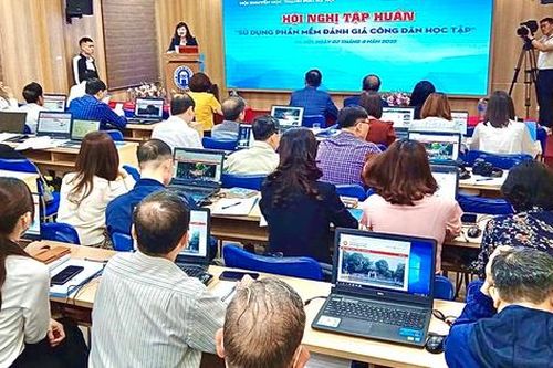 Hà Nội: Tập huấn triển khai sử dụng phần mềm đánh giá danh hiệu Công dân học tập
