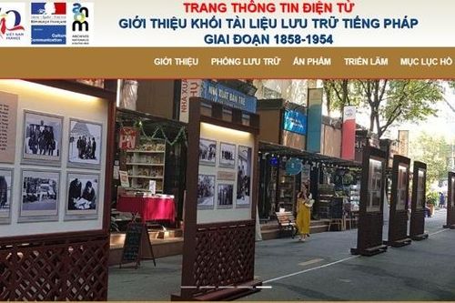 Công bố khối tài liệu tiếng Pháp về Việt Nam giai đoạn 1858 - 1954