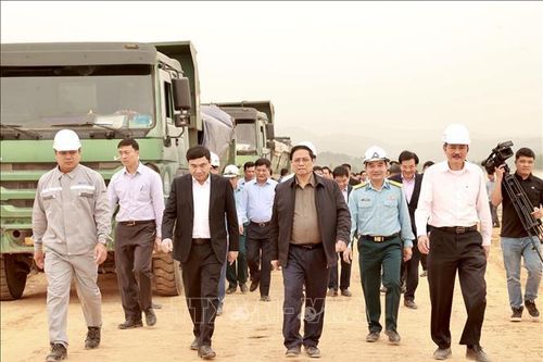 Thủ tướng Phạm Minh Chính kiểm tra dự án trọng điểm tại Điện Biên