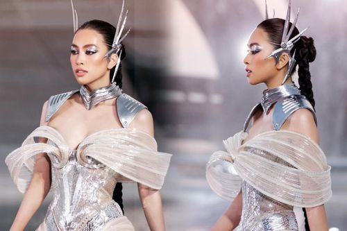 Tiểu Vy xuất hiện như 1 chiến binh, liệu màn catwalk có còn gây tranh cãi?