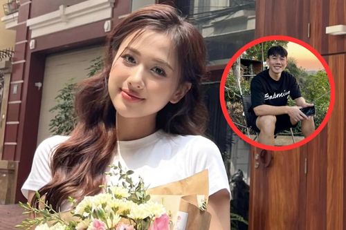 Hoa khôi Bùi Thu Hương có phản ứng ra sao trước nghi vấn đã chia tay cầu thủ Minh Vương?