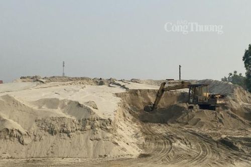 Thanh Hóa: Chỉ đạo khắc phục tồn tại, hạn chế ở các bãi tập kết cát, sỏi