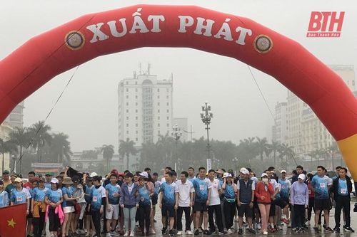 Hiệp hội Doanh nghiệp TP Thanh Hóa chạy bộ ủng hộ an sinh lần thứ nhất năm 2023