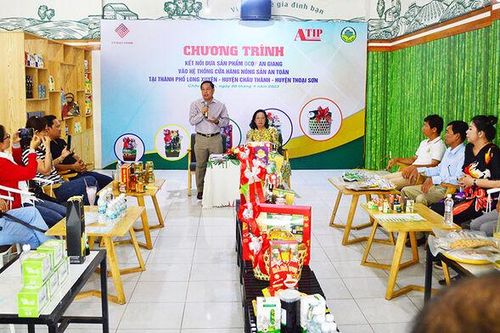 Kết nối đưa sản phẩm OCOP An Giang vào Cửa hàng Nông sản an toàn Phan Nam