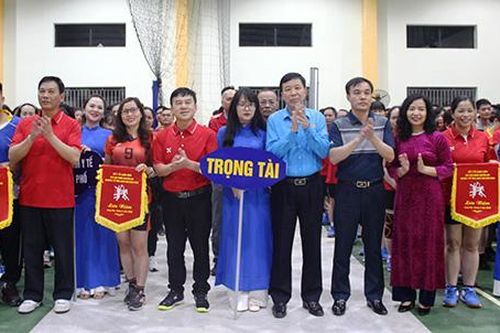 Khai mạc giải bóng chuyền hơi ngành Y tế năm 2023