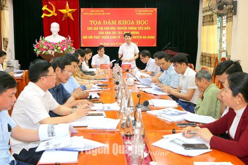 Tọa đàm văn hóa dân tộc Tày, Dao, Mông
