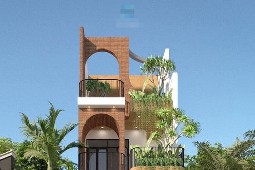 Nhà phố tràn ngập màu xanh nhiệt đới, không gian kết nối thiên nhiên