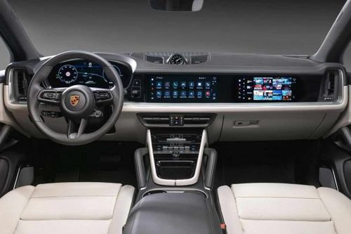 Màn hình xuất hiện dày đặc trong nội thất Porsche Cayenne 2024