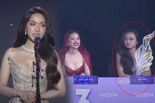 Mai Ngô 'xụi lơ' khi thí sinh đẹp nhất đội bị loại khỏi Top 6 Hoa hậu Chuyển giới Việt Nam 2023