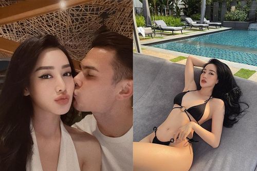 Vẻ đẹp quyến rũ của bạn gái trung vệ Việt kiều Adriano Schmidt