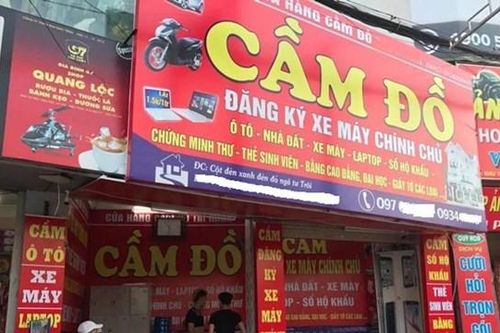 Từ cầm đồ đến tín dụng đen