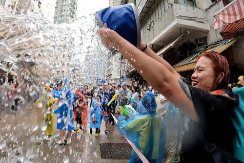 Lễ hội té nước Songkran ở Hong Kong