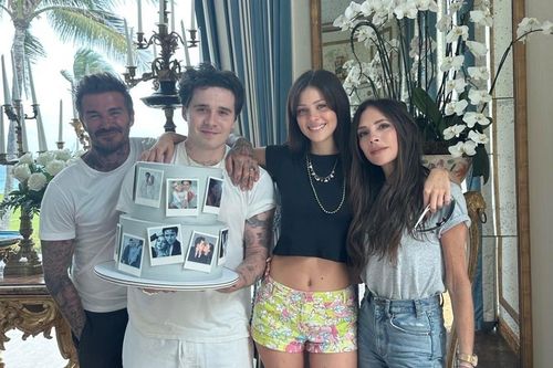 Bức ảnh gây sốt của gia đình Beckham