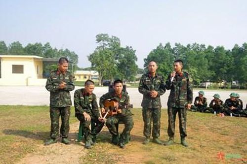 Qua rồi những bỡ ngỡ ngày đầu quân ngũ
