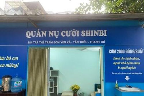 'Nụ cười Shinbi': Quán cơm 2.000 đồng đong đầy yêu thương