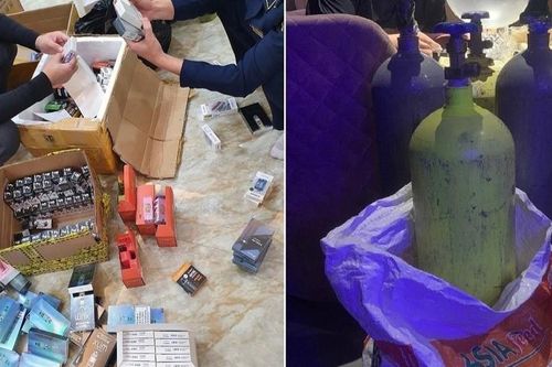 Hà Đông liên tiếp phát hiện nhiều cơ sở kinh doanh bóng cười