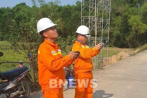 Kiểm soát an toàn trong thi công đường dây truyền tải điện tại Quảng Ngãi